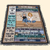 I&#39;ll Always Be Your Little Baby - Personalized Woven Blanket - Mother&#39;s Day, Loving, Birthday Gift For Mom, Mother, Mama