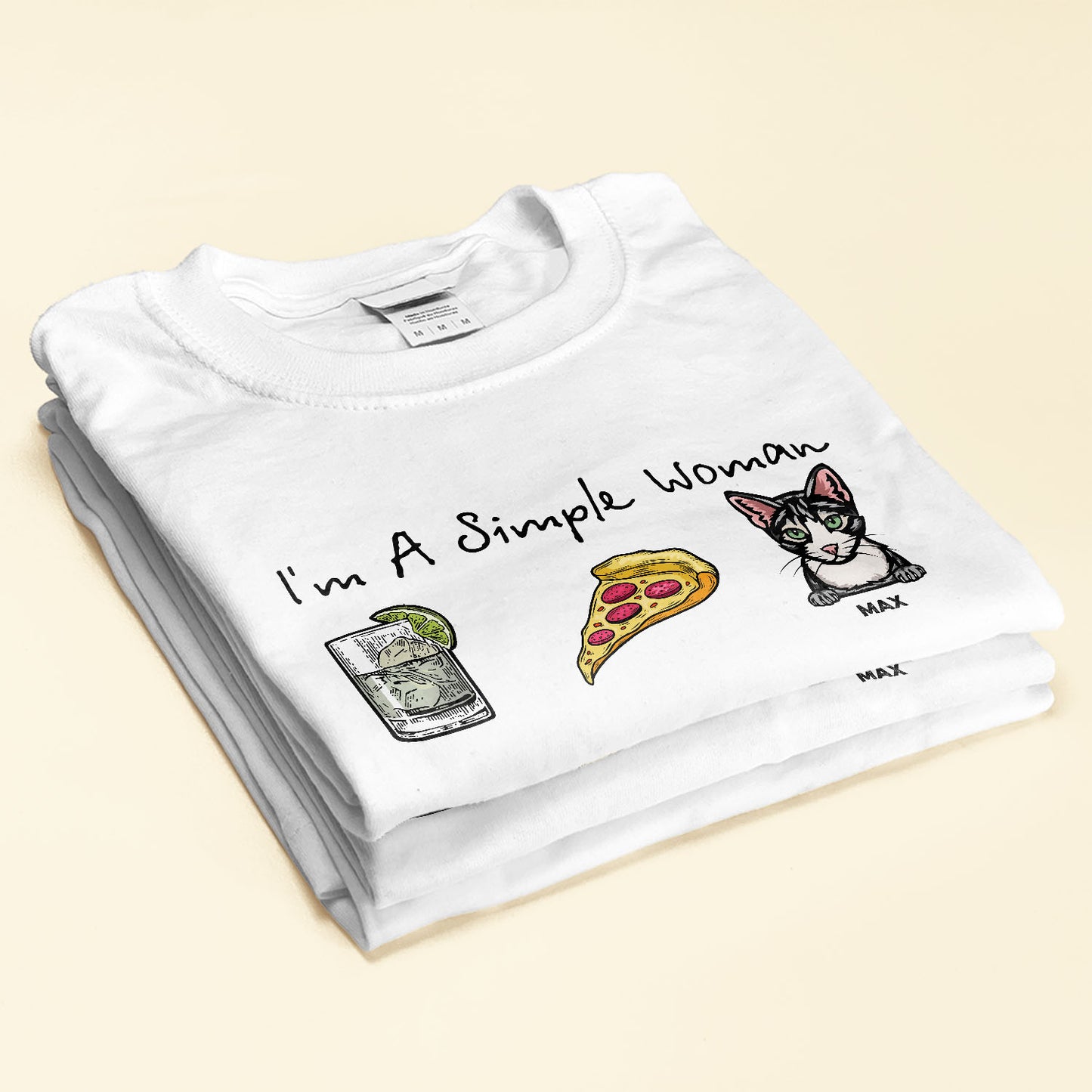 I'm A Simple Woman  - Personalized Shirt