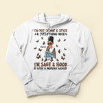 I'm Not Sugar Spice & Everything Nice Leopard Design - Personalized Shirt - Birthday Gift For Sista, Black Woman - Sassy Girls