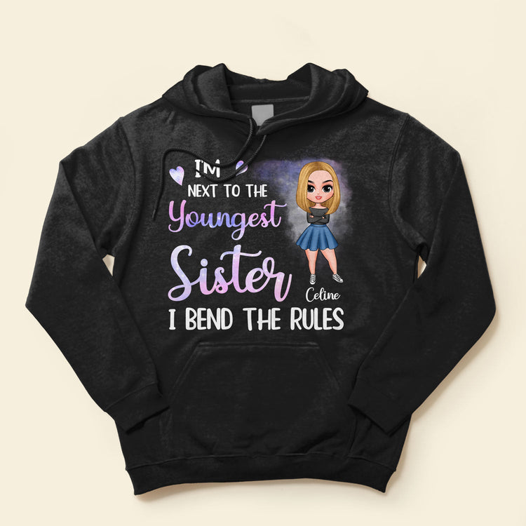 I'm The Oldest Sister - Personalized Shirt - Birthday Gift For Sisters