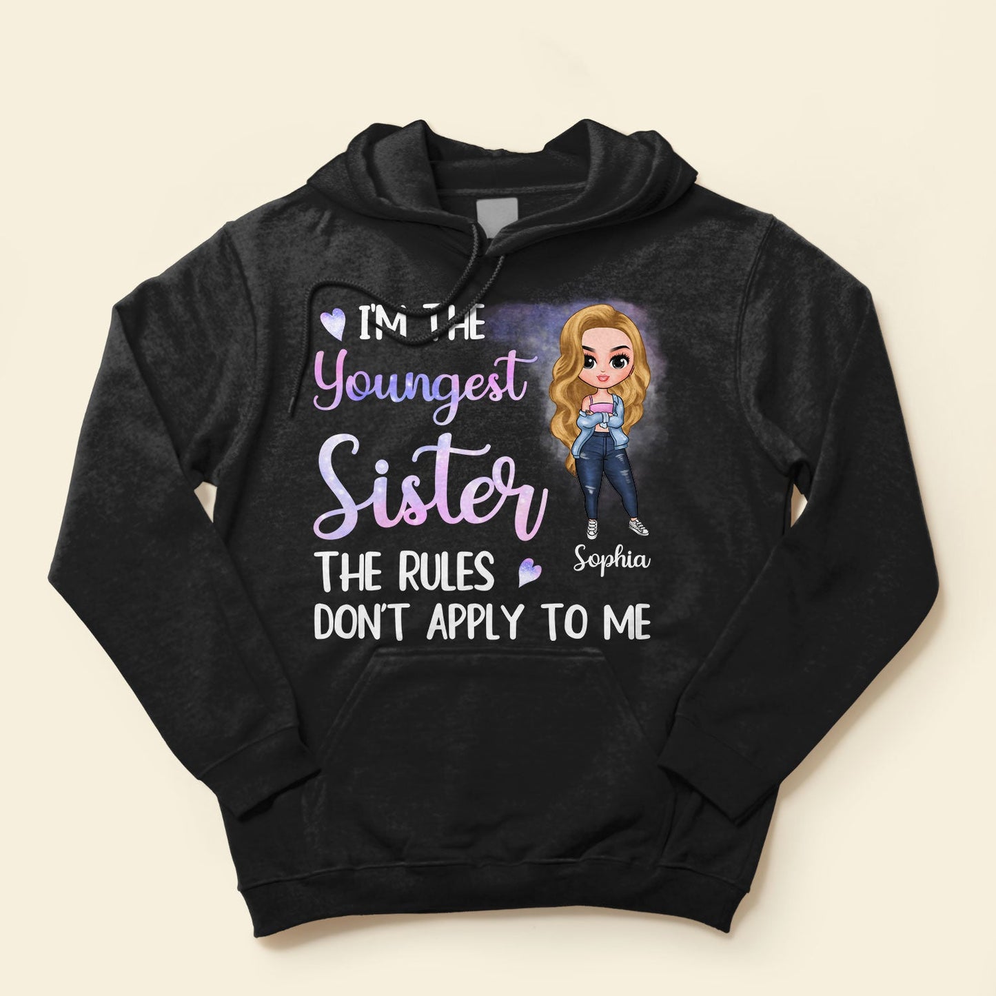 I'm The Oldest Sister - Personalized Shirt - Birthday Gift For Sisters