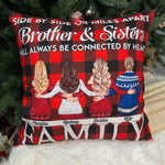 Life Is Better With Brothers And Sisters - Personalized Pillow (Insert Included)
