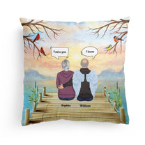 I Miss You - Personalized Pillow (Insert Included) - Memorial Gift For Mom, Dad, Daughters, Sons
