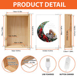 I'm Always With You For Loss Of Loved Ones - Personalized Photo Frame Light Box