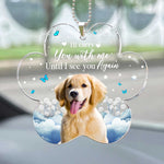 I'll Carry You With Me - Personalized Photo Rear View Mirror Accessory