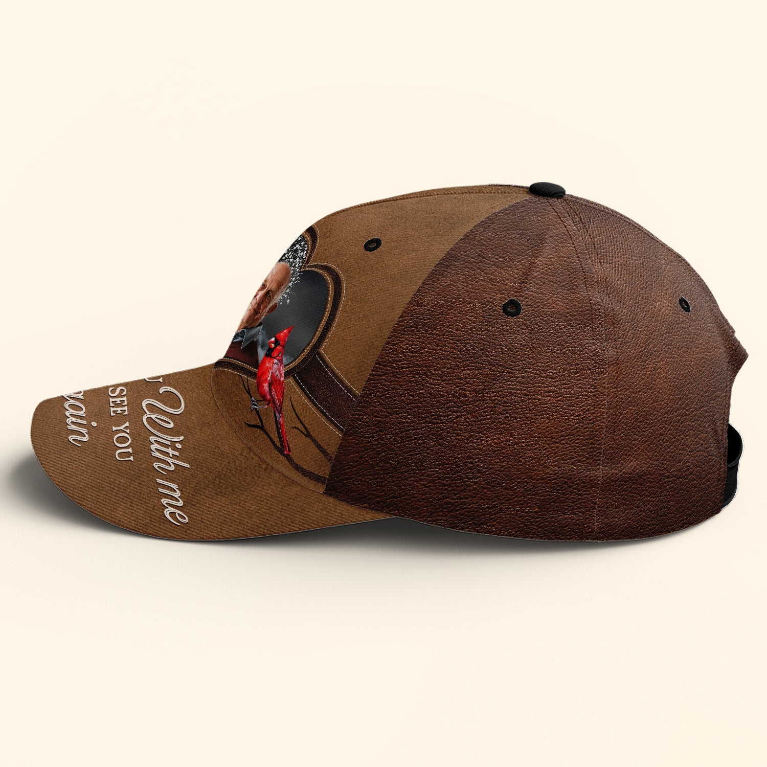 I'll Carry You With Me - Personalized Photo Classic Cap