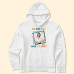 I'll Just Wait Until It's Quiet - Personalized Photo Shirt