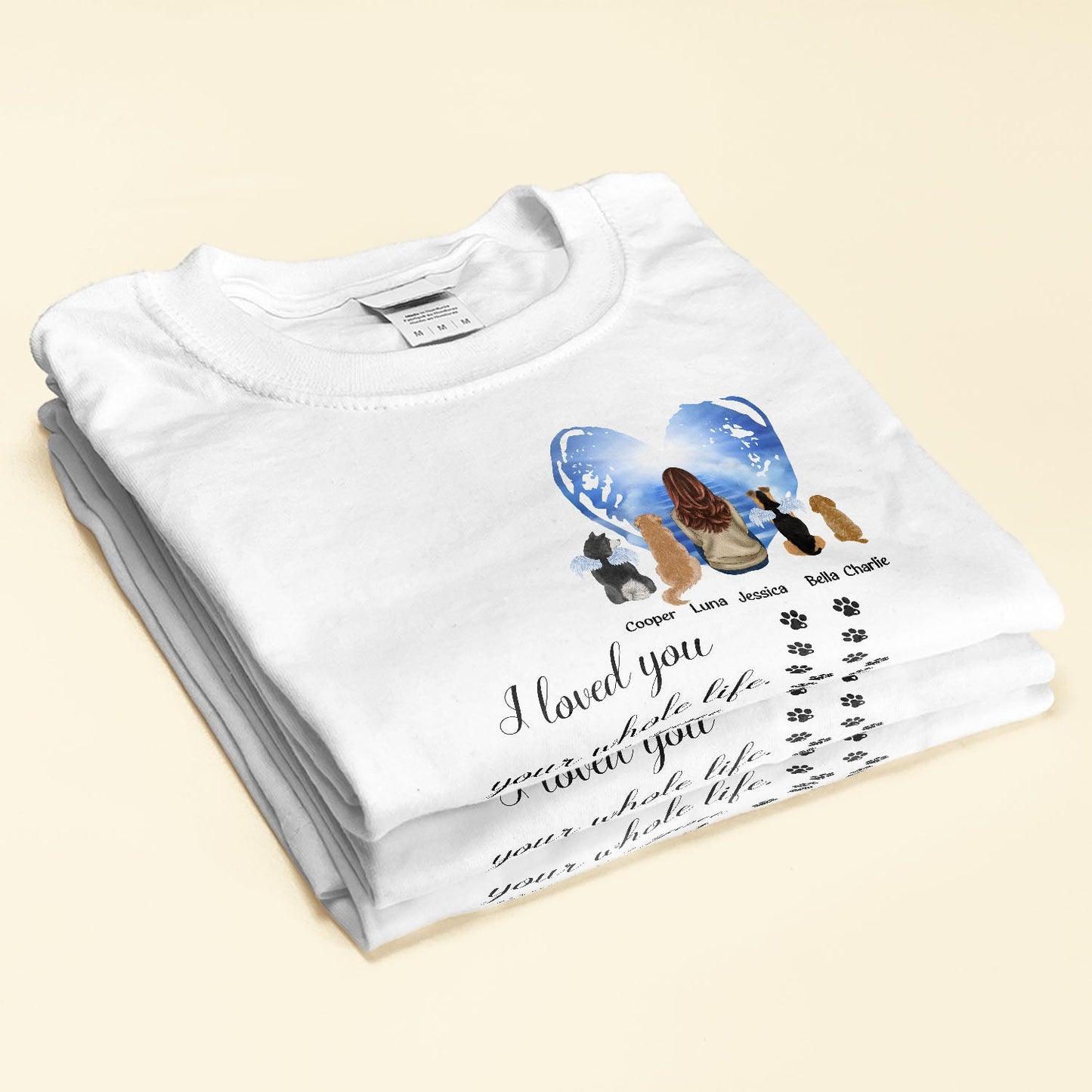 I'll Miss You For The Rest Of Mine Pet Memorial - Personalized Shirt
