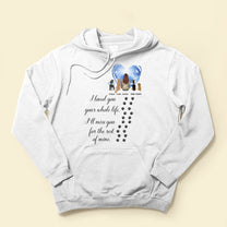 I'll Miss You For The Rest Of Mine Pet Memorial - Personalized Shirt