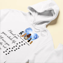 I'll Miss You For The Rest Of Mine Pet Memorial - Personalized Shirt