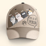 I'm A Cat Person - Personalized Classic Cap