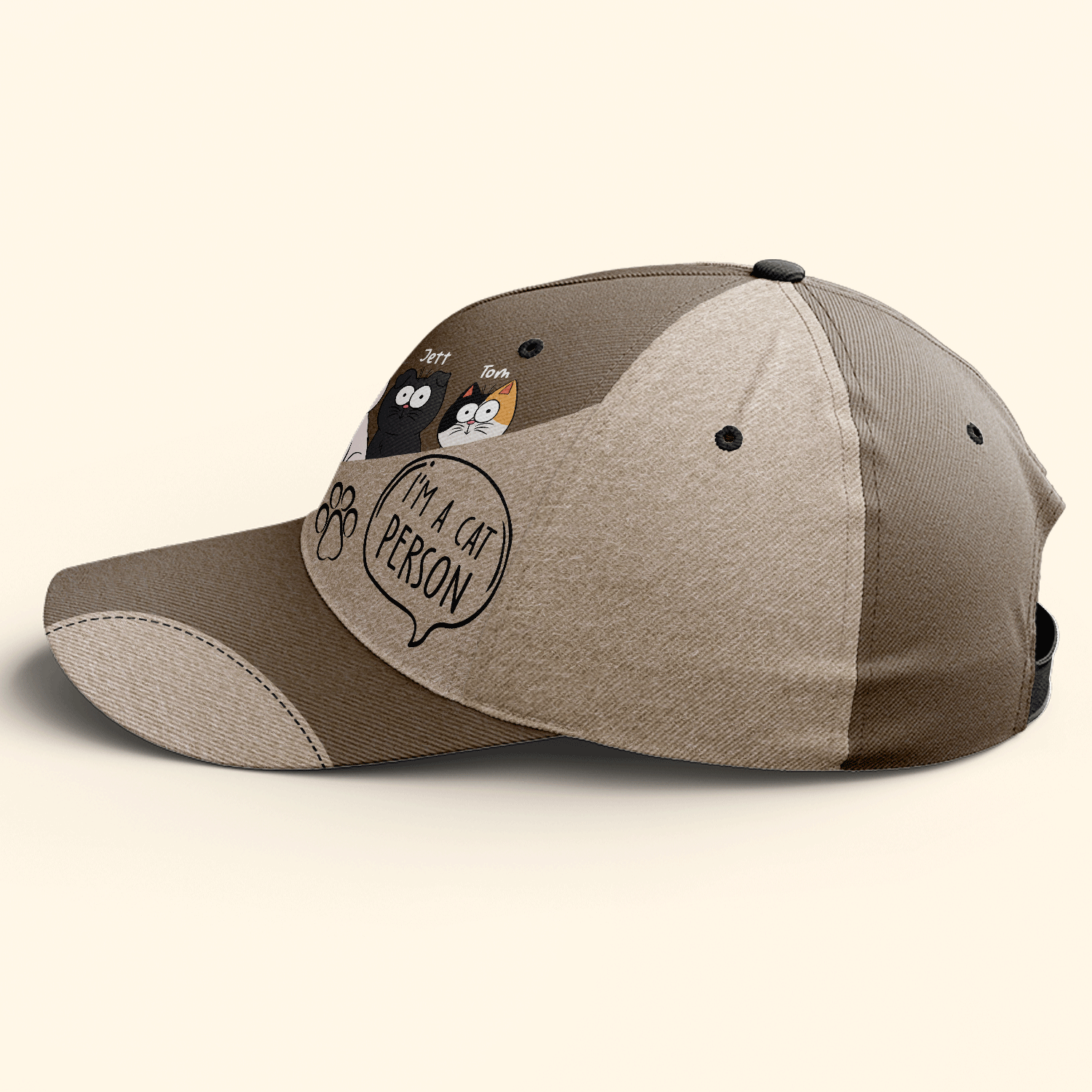 I'm A Cat Person - Personalized Classic Cap