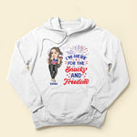 I'm Here For The Snacks And Freedom - Personalized Shirt