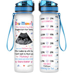 I'm Snuggled Warm And Safe In Your Tummy - Personalized Water Bottle
