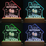 I'm Yours No Returns - Personalized LED Light