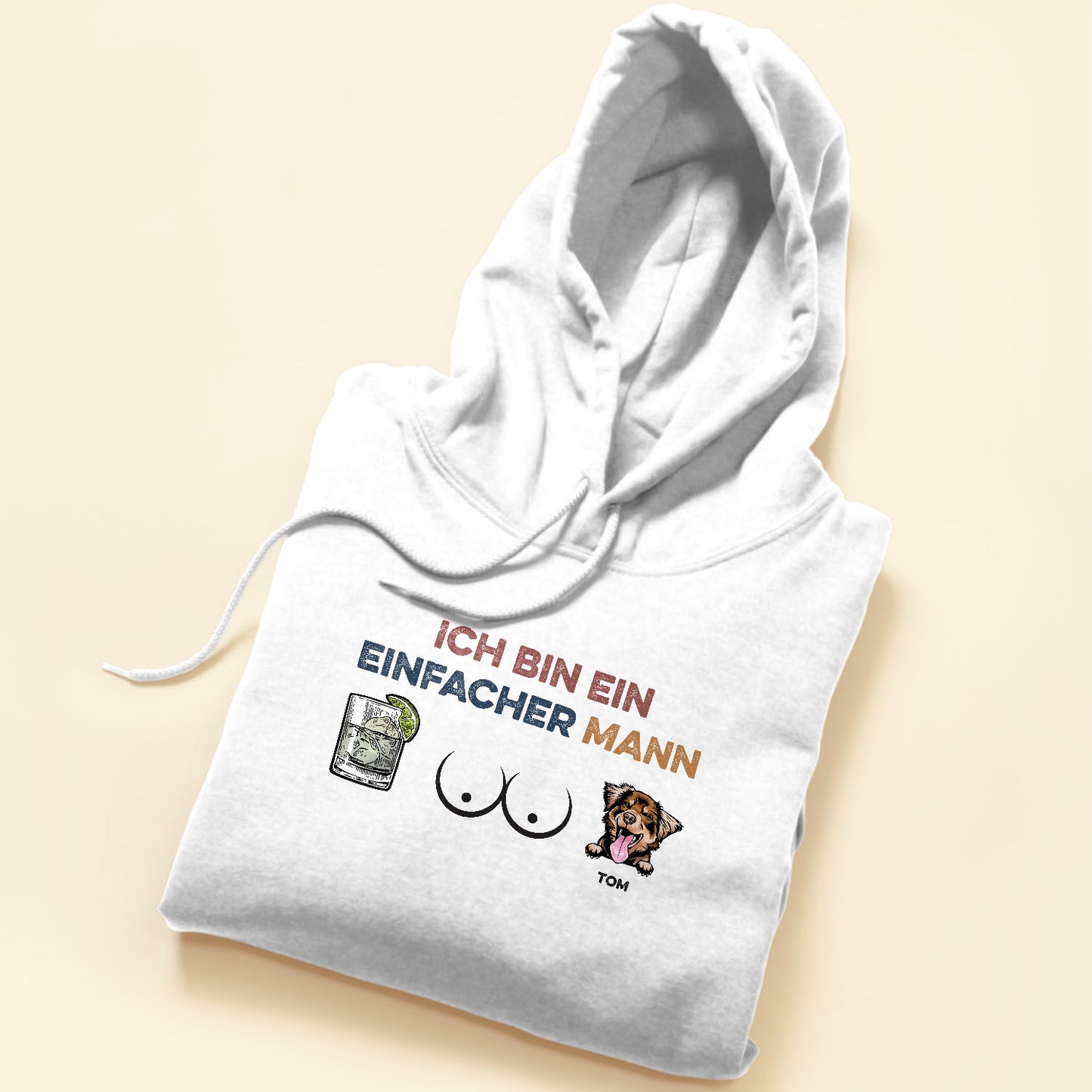 Ich Bin Ein Einfacher Mann - Personalized Shirt - Gift For Dog Dad, Dog Lover