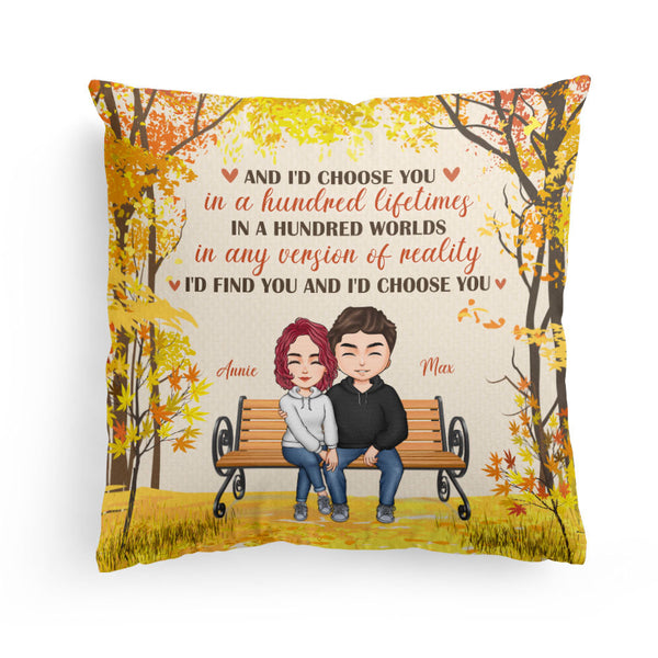 ME&YOU Romantic Gift |Cushion for Couple|Gift for Husband/Wife|Birthday,  Valentine's Day,
