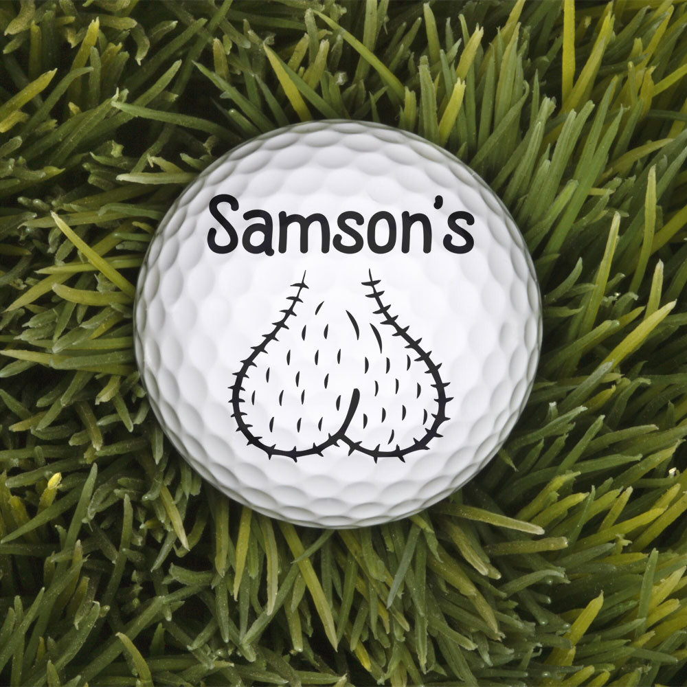 If Found, Return To This Guy Funny Golfer - Personalized Golf Ball