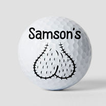 If Found, Return To This Guy Funny Golfer - Personalized Golf Ball
