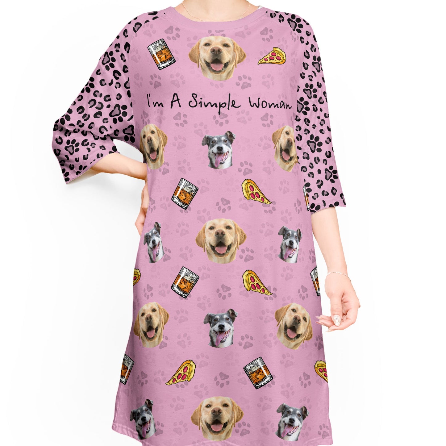 dolce and gabbana golden retriever dress This dress deserves a stage. Dolce & Gabbana S/S 2005 runway dress in fluid leopard-print silk. Worn on the runway by Julia Stegner, this archival piece is defined by elongated lines, soft