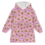 I'm A Simple Woman - Personalized Oversized Blanket Hoodie - Birthday Mother's Day Gift For Dog Mom, Cat Mom