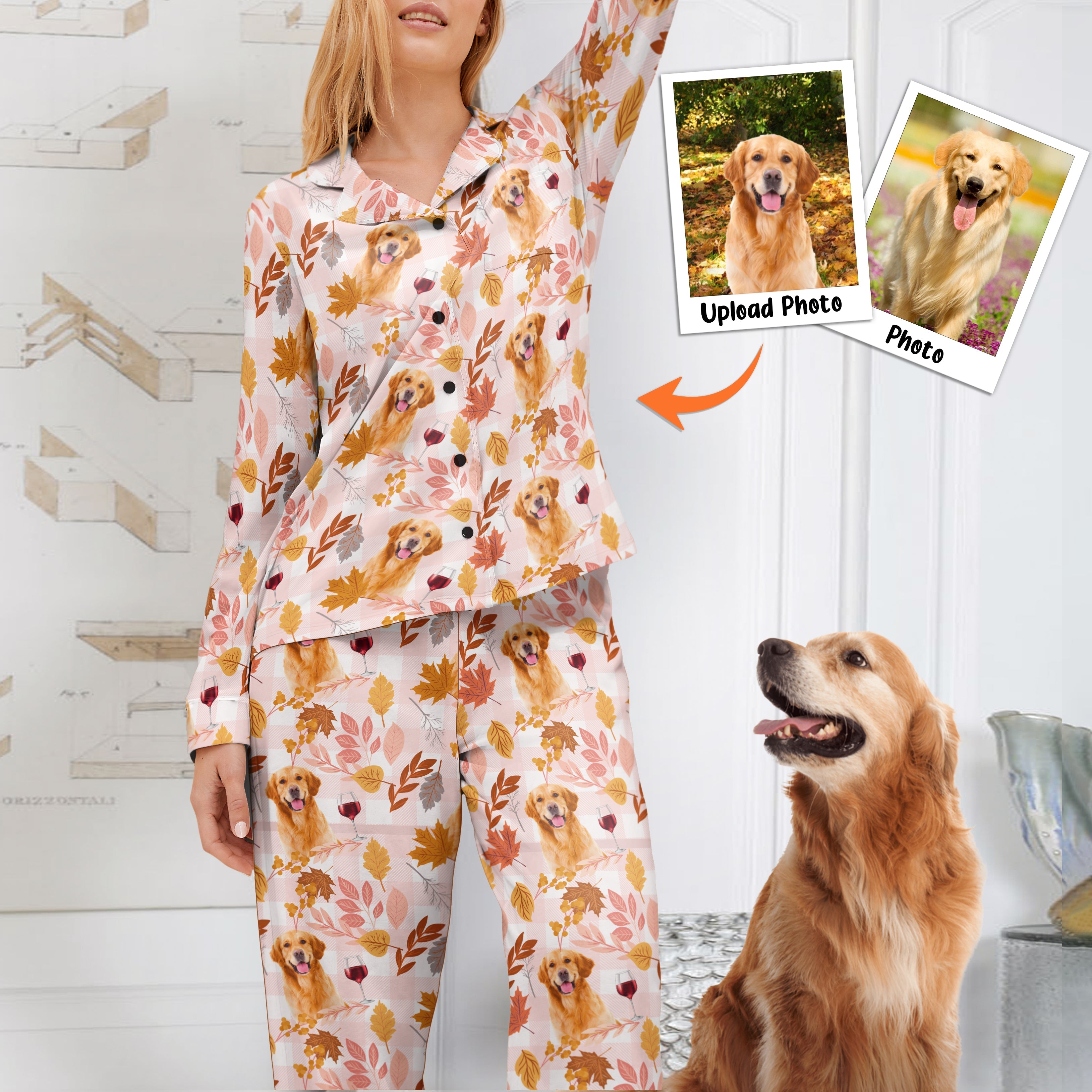 Dog print online pjs