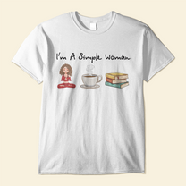 I'm A Simple Woman - Personalized Shirt - Birthday Gift For Yoga Lover