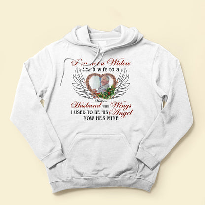 I'm A Wife To A Husband With Wings - Personalized Photo Shirt