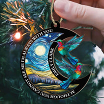 I'm Always With You New Version - Personalized Suncatcher Ornament