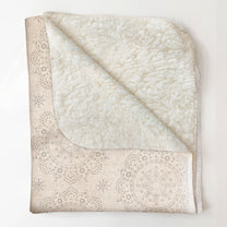 I'm Mostly Peace Love And Light - Personalized Blanket - Birthday, Loving Gift For Yoga Lover