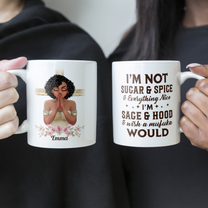 I'm Not Sugar & Spice And Everything Nice - Personalized Mug - Birthday & Christmas Gift For Women