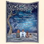 I'm Right Here In Your Heart - Personalized Memory Blanket