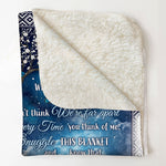 I'm Right Here In Your Heart - Personalized Memory Blanket