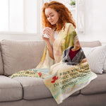 I'm Sending You My Love & Hug - Personalized Photo Blanket