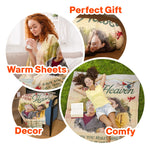 I'm Sending You My Love & Hug - Personalized Photo Blanket