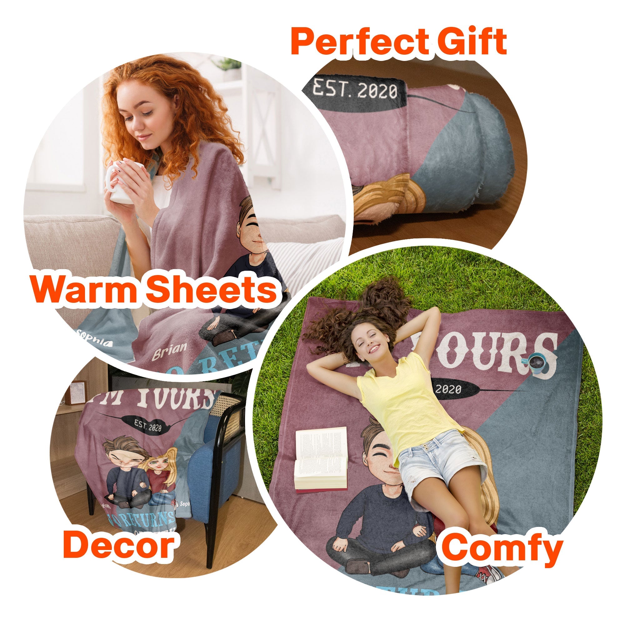 I'm Your No Returns Or Refunds - Personalized Wife Blanket