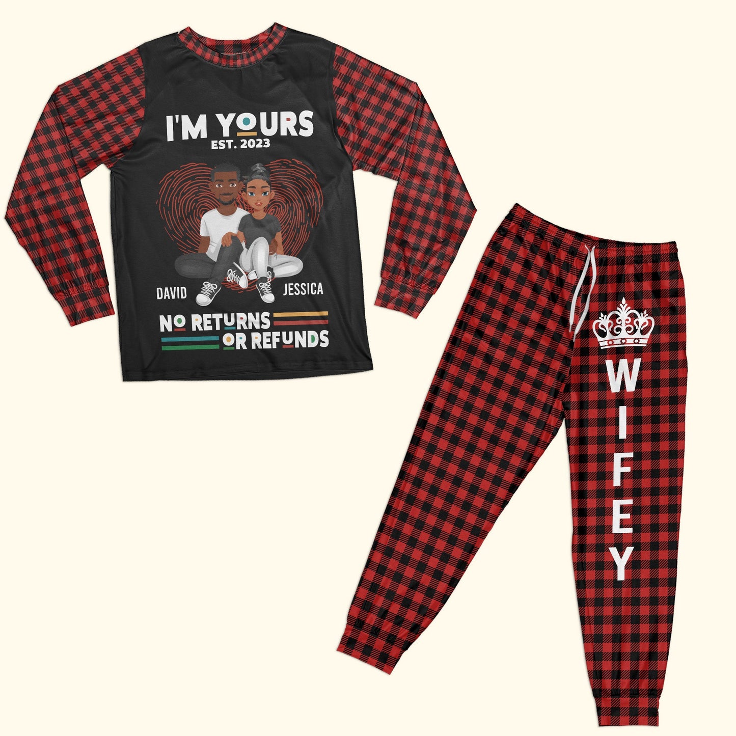 I'm Yours Est - Personalized Pajama Set