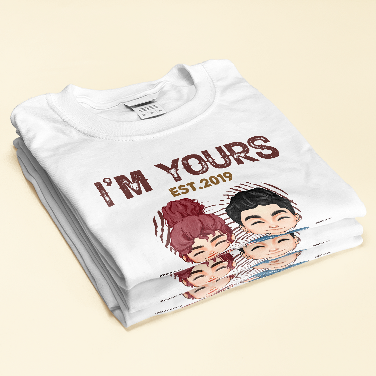 I'm Yours No Returns Or Refunds - Personalized Shirt - Christmas Anniversary Gift For Boyfriend, Girlfriend, Husband And Wife