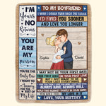 I'm Yours No Returns - Personalized Blanket