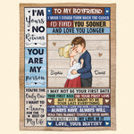 I'm Yours No Returns - Personalized Blanket