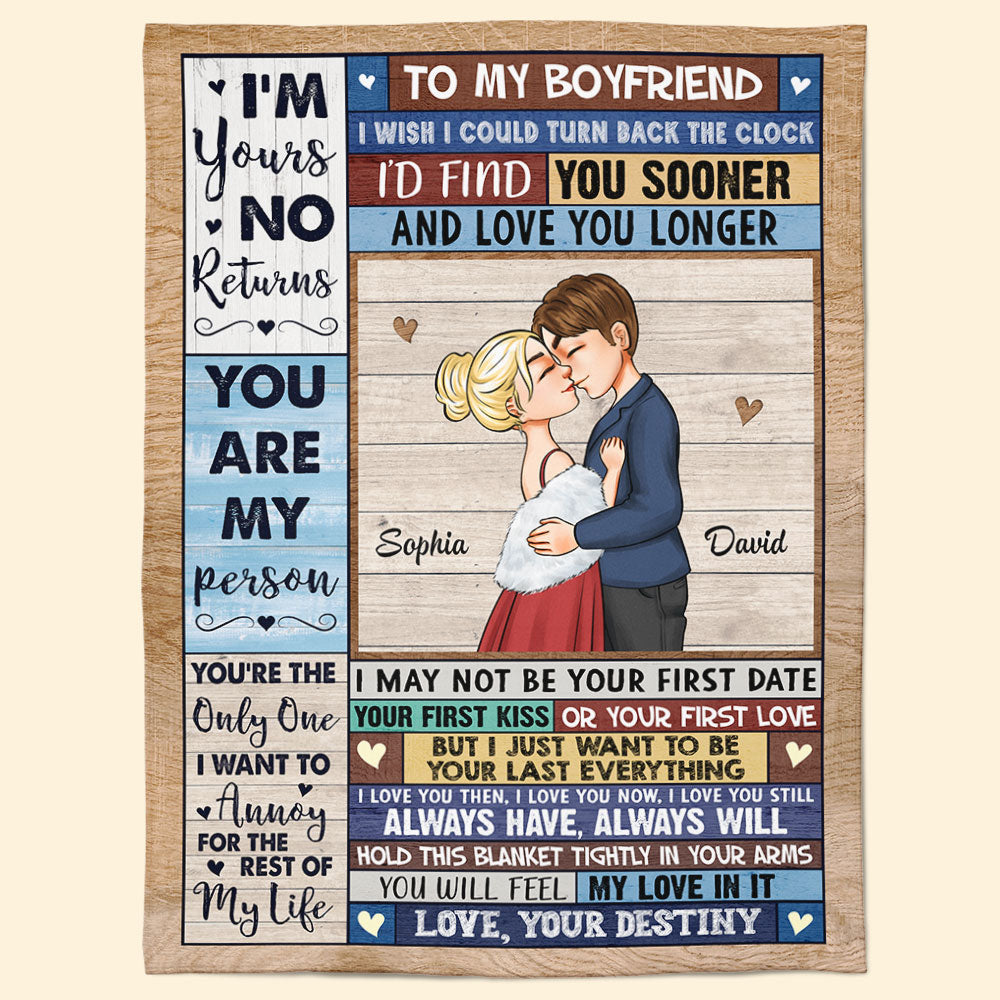 I'm Yours No Returns - Personalized Blanket