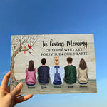 In Loving Memory Of Those Who Are Forever In Our Hearts - Personalized Acrylic Plaque