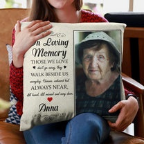 In Loving Memory - Personalized Photo Pillow (Insert Included)
