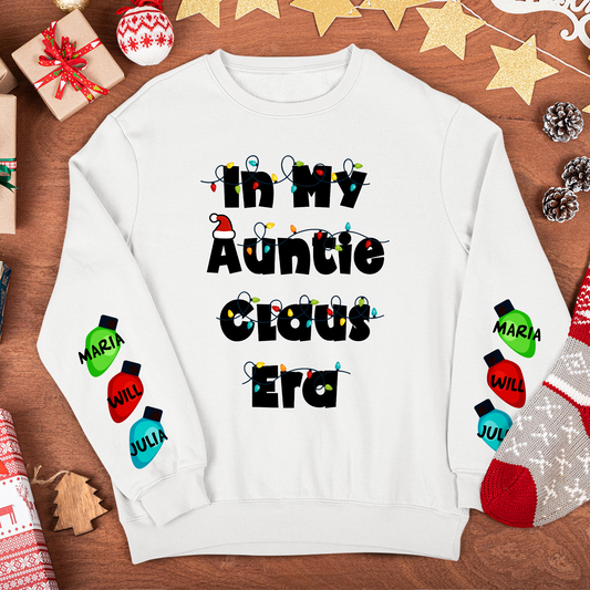 In My Auntie Claus Era - Personalized Sweatshirt