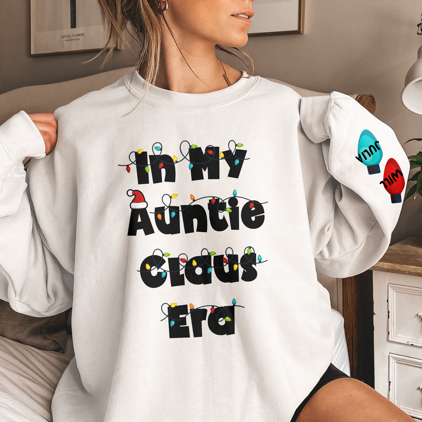 In My Auntie Claus Era - Personalized Sweatshirt