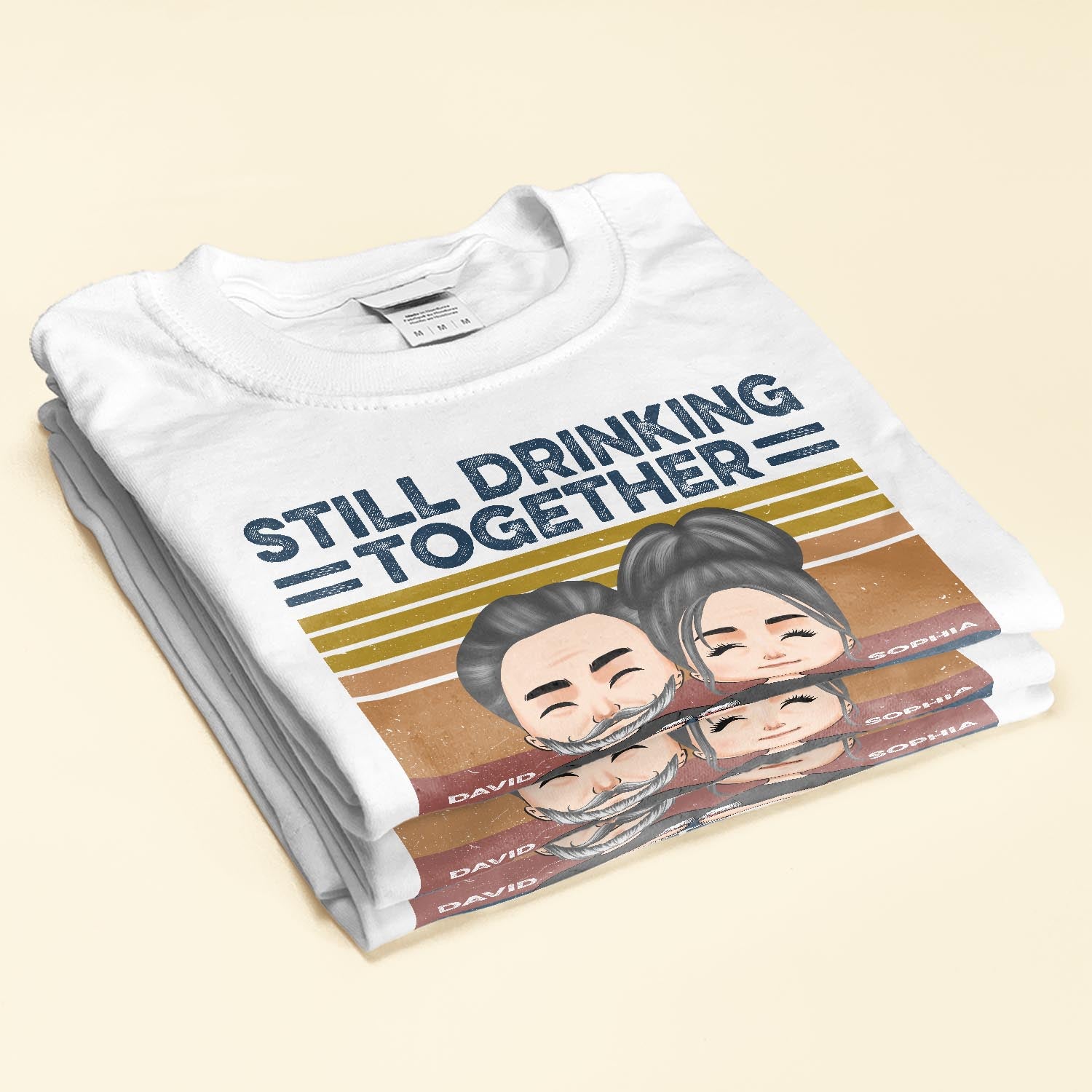 Still Drinking Together After All These Year - Personalized Shirt - Anniversary Gift For Husband, Wife, Couples, Lovers