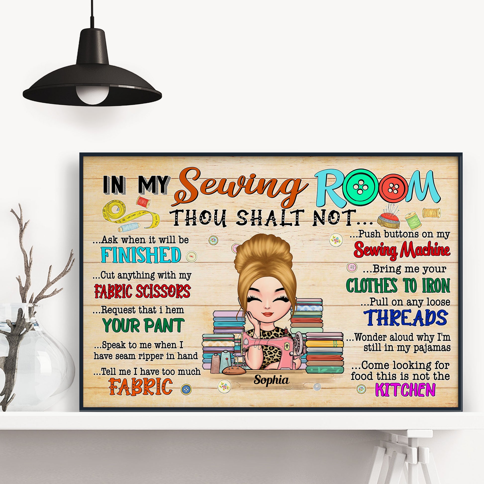 Sorry I Can't I'm Sew Busy Sewing Lover Gift - Sewing - Posters