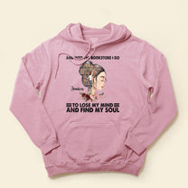 Into The Bookstore I Go To Lose My Mind  - Personalized Shirt