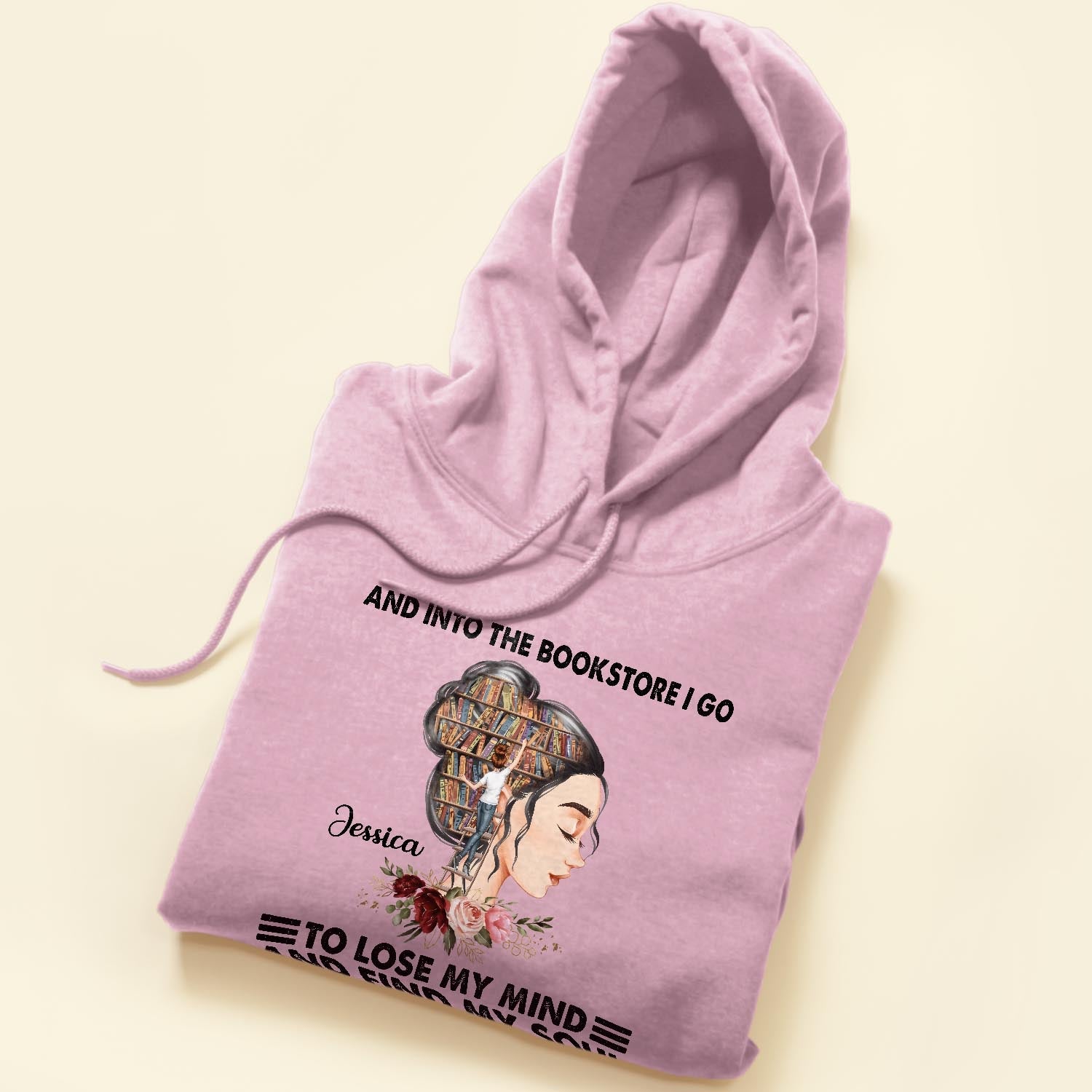 Into The Bookstore I Go To Lose My Mind  - Personalized Shirt