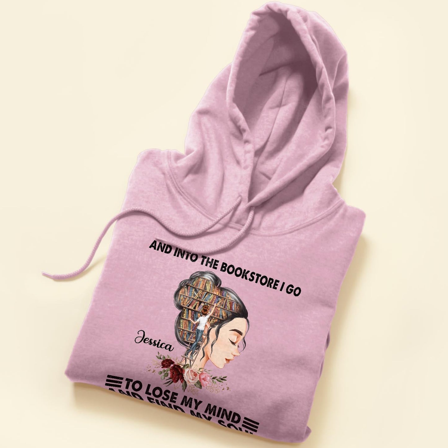 Into The Bookstore I Go To Lose My Mind  - Personalized Shirt